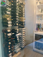 Wine Rack - 30 20 Or 10 Bottle Holder In Black Home Décor