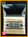 My Race Pace Individual Shoelace Tag Shoe Lace Tags