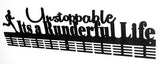 Its a Runderful life "Couple Or Man" running 72 tier medal hanger