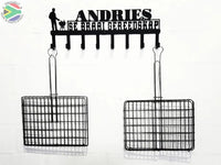 Braai Tools Personalised Hooks Home Décor