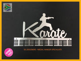 Karate 48 Tier Medal Hanger Stainless Steel Brush Finish Sports Medal Hangers