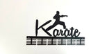 Karate 48 Tier Medal Hanger Black Sports Medal Hangers