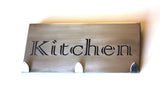 Kitchen Dish Cloth Hanger Stainless Steel Brush Finish Home Décor