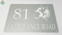 Humming Bird Design House Sign Wall Art