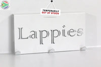 Lappies Dish Cloth Hanger White Home Décor