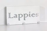 Lappies Dish Cloth Hanger White Home Décor