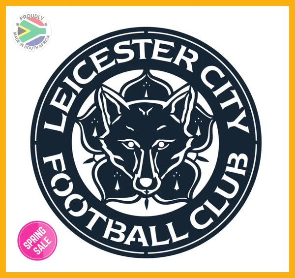 Leicester City Football Club Mounted Wall Art Design