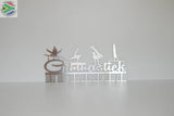 Gimnastiek Mens Artistic Gymnastics 56 Tier Medal Hanger Stainless Steel Brush Finish Sports Medal