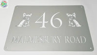 Yorkie Design House Sign Wall Art