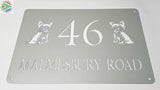 Yorkie Design House Sign Wall Art