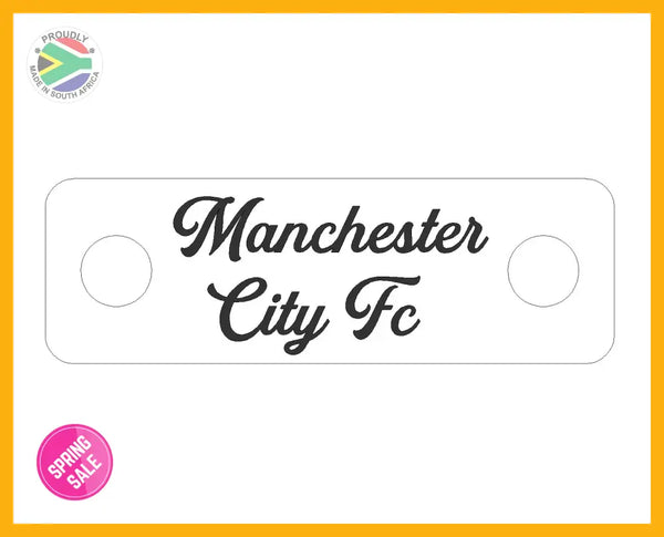 Manchester City Fc Individual Shoelace Tag Shoe Lace Tags