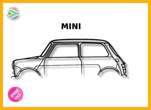 Mini Detailed Silhouette Metal Wall Art