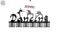 Mixed Dancing 48 Tier Medal Hanger Black Sports Medal Hangers