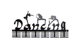 Mixed Dancing 48 Tier Medal Hanger Black Sports Medal Hangers