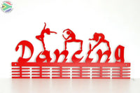 Mixed Dancing 48 Tier Medal Hanger Red Sports Medal Hangers