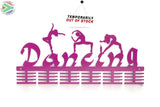 Mixed Dancing 48 Tier Medal Hanger Purple Sports Medal Hangers