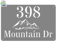 Mountain House Sign Wall Art