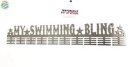 My Swimming Bling 80 Tier Medal Hanger Stainless Steel Brush Finish Sports Medal Hangers