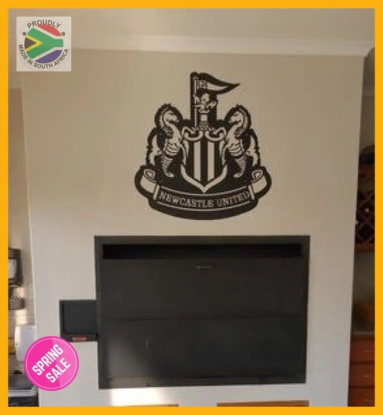 Newcastle United Football Club Mounted Wall Art Design