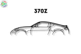 Nissan 370 Z Detailed Silhouette Metal Wall Art