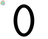 Individual House Numbers 0-9 Wall Art