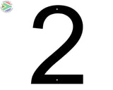 Individual House Numbers 0-9 Wall Art