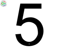 Individual House Numbers 0-9 Wall Art