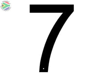 Individual House Numbers 0-9 Wall Art