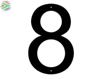 Individual House Numbers 0-9 Wall Art