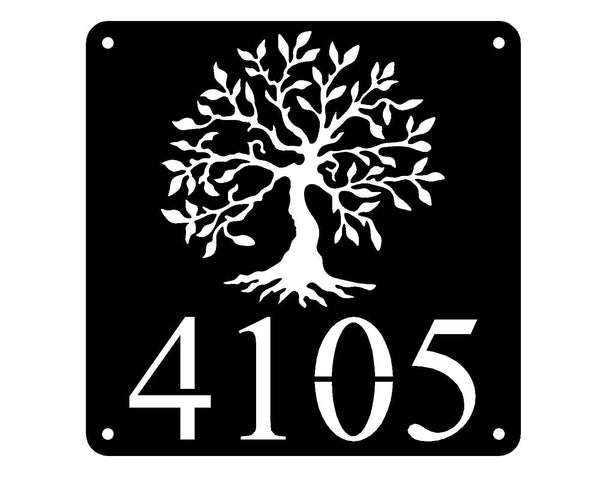 Olive Tree House Number Sign – DC Designers - Home Décor Specialists