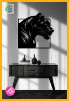 Panther Design Steel Wall Art