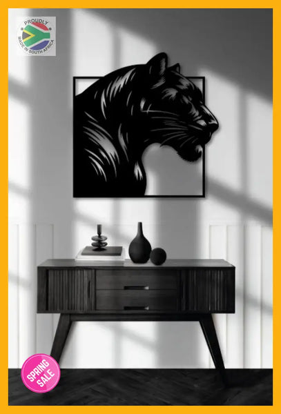 Panther Design Steel Wall Art