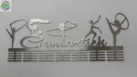 Gimnastiek Rhythmic Mixed 56 Tier Medal Hanger Stainless Steel Brush Finish Sports Medal Hangers