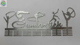 Gimnastiek Rhythmic Mixed 56 Tier Medal Hanger Stainless Steel Brush Finish Sports Medal Hangers