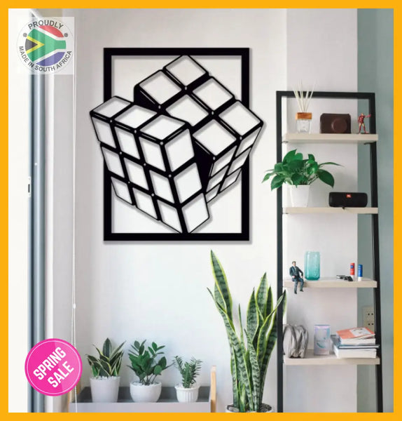 Rubik’s Cube Wall Art Dog Kennel & Run Accessories
