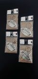 Rugby Ball Personalised Key Ring / Bag Tag