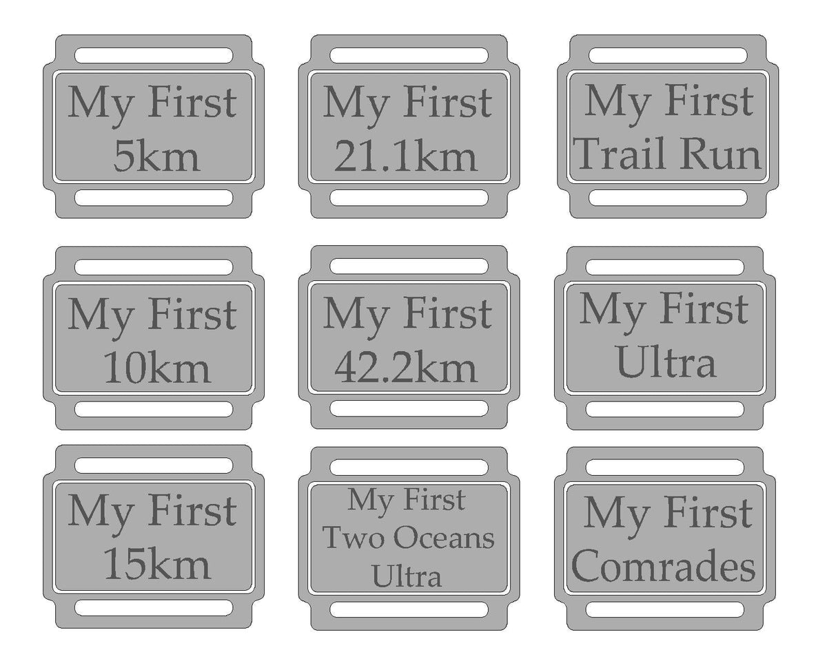 Ribbon Labels For First Achievement Running Medals – DC Designers ...