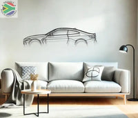 BMW M4 G82 Detailed Silhouette Metal Wall Art Wall Art