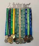 She Believed She Could So Did Running 48 Tier Medal Hanger Stainless Steel Brush Finish Sports