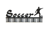 Soccer 48 Tier Medal Hanger Sports Medal Hangers