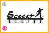 Soccer 48 Tier Medal Hanger Sports Medal Hangers