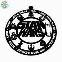 Star Wars Iconic Design Wall Art
