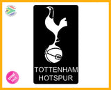Tottenham Hotspur Football Club Mounted Wall Art Design 70Cm X 40Cm Medium / Black