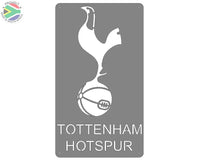 Tottenham Hotspur Football Club Mounted Wall Art Design 70Cm X 40Cm Medium / Stainless Steel Brush