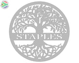 Tree Of Life Personalised Wall Art