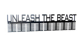 Unleash The Beast 96 Tier Medal Hanger Black Sports Medal Hangers