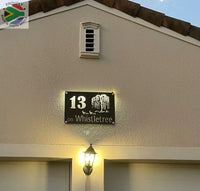 House Signs - Tree Designs