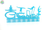 Gymnastics Wag 56 Tier Medal Hanger Blue Turquoise Sports Medal Hangers