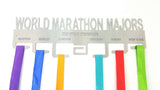 World Marathon Majors 7 Tier Medal Hanger Stainless Steel Brush Finish Sports Medal Hangers