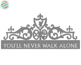 You’ll Never Walk Alone Gates Of Shankly Mounted Wall Art